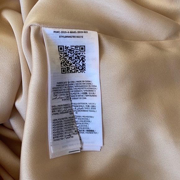 GUESS BY MARCIANO Perry Lace-Trim Shift Dress SZ S - Picture 12 of 12